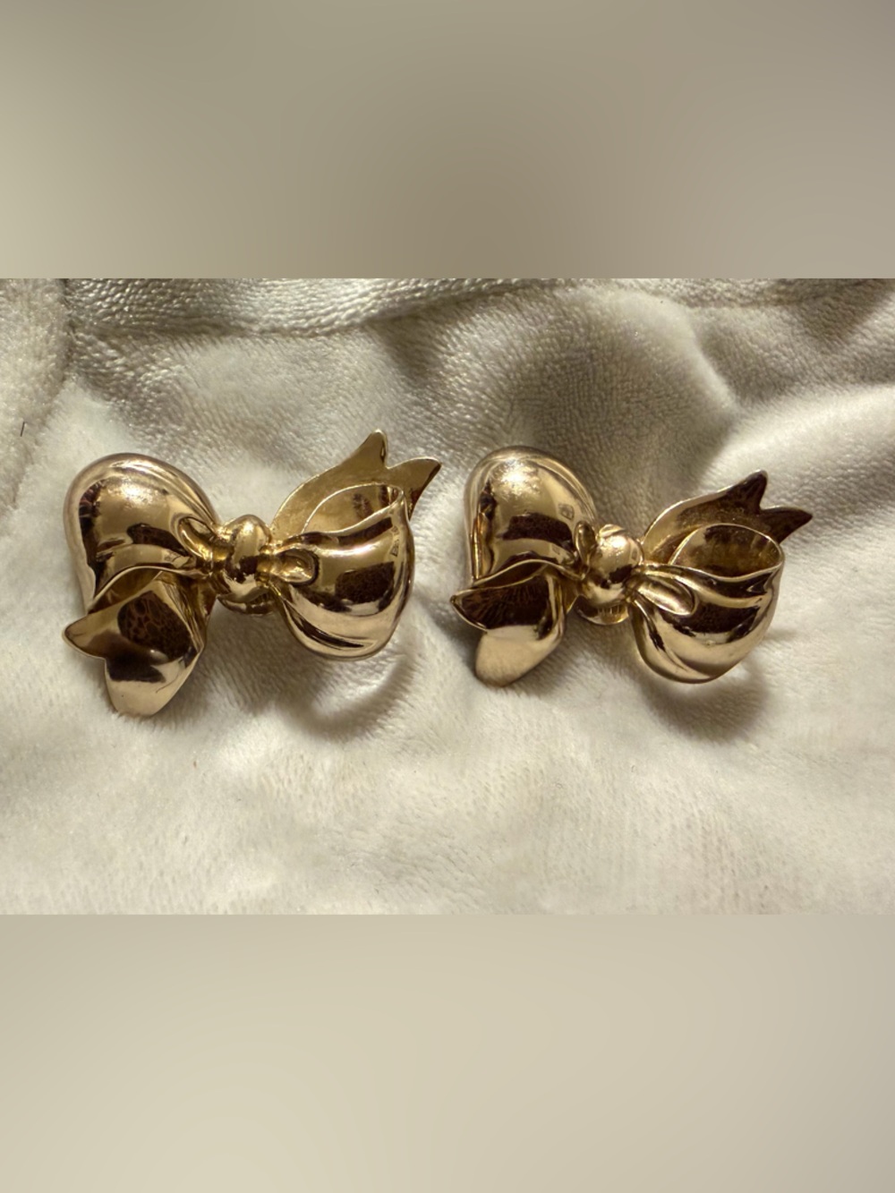 Monet Gold and Silver  Bow Accent Clip-On Earrings - Women's Jewelry